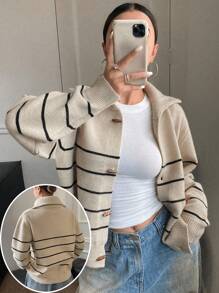 秋冬季女士加大码彩色长袖开衫