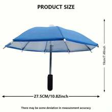 Clip Phone Umbrella For Sun - Cell Phone Umbrella Sun Shade Suction Cup Stand, Mobile Phone Holder Compatible With IPhone, Android Phone, Gift For Birthday, Family, Friends, For Summer Holiday Outdoor Beach Travel Phone Stand, Phone Accessories - 彩色 - 查看 9