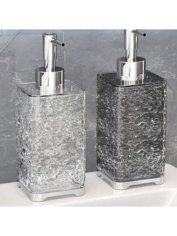 300/400ML Hotel Bathroom Liquid Soap Dispenser, Shower Gel, Shampoo Refillable Bottle