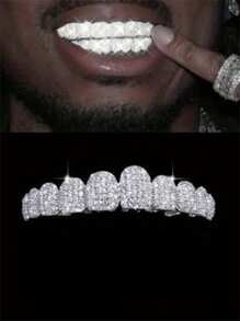 万圣节男士搞笑牙齿装饰，节日装