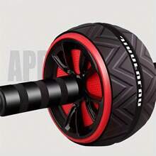 عجلة بطنية قطعة واحدة، معدات تمارين اللياقة المنزلية لتدريب الجذع، تشمل وسادة ركبة