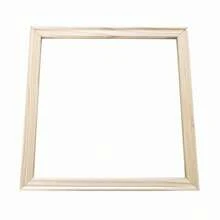 1 件帆布画框木制画框木制照片油画画布钻石画框墙面艺术画布 DIY 海报直销