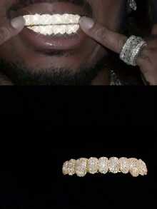 万圣节男士搞笑牙齿装饰，节日装