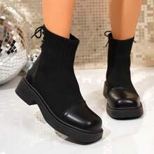 Women Equestrian Boots - 色 - 查看 3