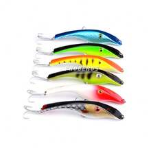 CISEA F90 Umpan Pancing Pensil Tenggelam untuk Memancing Umpan Keras Jip Head 14cm 40g - MultiWarna - View 3