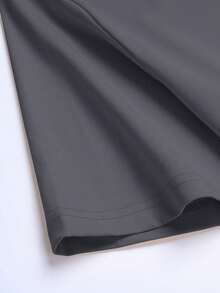 GRDR Men's Printed Crew Neck Short Sleeve T-Shirt And Drawstring Long Pants Casual Suit - Dark Grey - View 6