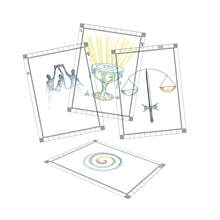 The Transparent Tarot(2nd Edition),No Guidebook,Only Card,PET Material Is Waterproof And Durable,Can Be Used By Beginners And Advanced Readers Alike