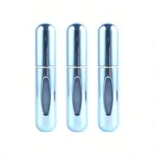 Atomizador de perfume recargable de 5ml para viajes, botella de perfume portátil de llenado por la parte inferior