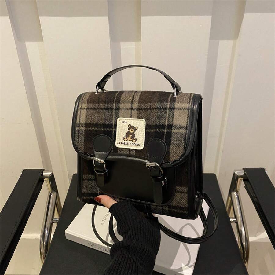 Women Shoulder Bags - 咖啡 - 查看 1