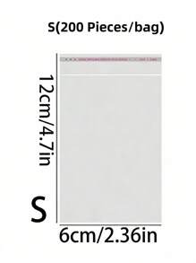 1000pcs/100pcs/200pcs Self-Adhesive Resealable OPP Bags, Transparent Resealable Plastic Bags, Bulk Sealed Plastic Bags For Packaging Small Gifts, Party Favors And Toys - Clear - View 16