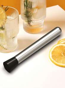 1 Peça Triturador de Frutas e Gelo, Picolé de Aço Inoxidável, Espremedor de Suco, Coqueteleira, Liquidificador, Mexedor de Coquetel, Misturador de Coquetel de Aço Inoxidável, Acessórios de Bartender, Esmagador de Limão Doméstico, Ferramenta de Bar de Cozinha, Produto de Coquetel Triturador de Gelo, Martelo de Gelo Multifuncional Resistente à Corrosão e à Ferrugem, Pode Esmagar Cubos de Gelo de Forma Eficaz