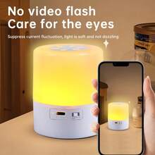 A Touch Bedside Lamp With Adjustable Brightness, USB Charging, Portable Touch Night Light, Mini Night Light, Perfect As A Valentine'S Gift, Suitable For Bedroom, Living Room, And Desk Lighting. - Multicolor - View 12
