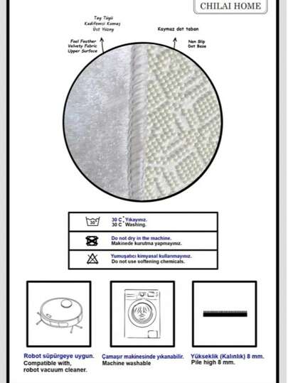 Kitchen Vloerkleed Set Washable NonSlip 160x50 80x50 Cm Zachte Durable Rug, Mat view 6