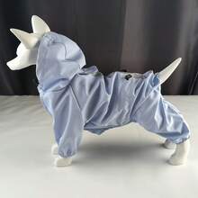 Dog Raincoat, Dog Windbreaker, Waterproof Dog Outerwear, Spring/Summer Dog Outdoor Apparel - Multicolor - View 3
