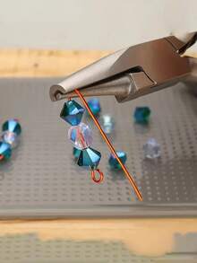 4.72 Inch Professional Concave Pliers, Suitable For Jewelry Making Mini Precision Coil Tools, Ideal DIY Manual Tool