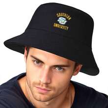 Relaxed Letter & Graphic Print Southern University Jaguars Selected Fun DIY Rich Patterns And And Versatile Halloween Christmas  Steal My Link Couple Outfi Bucket Hat - Stylish Unisex Streetwear Fisherman Sun Hat For Outdoor Adventures, Travel, Vacations & Beach Days - A - Xem 4