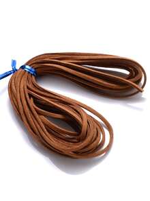 10m 2.5mm Flat Korean Velvet Cord, Faux Suede Leather Rope, Braiding Bracelet Necklace Handmade Craft String, DIY Jewelry Making Sewing Supplies - Multicolor - View 24