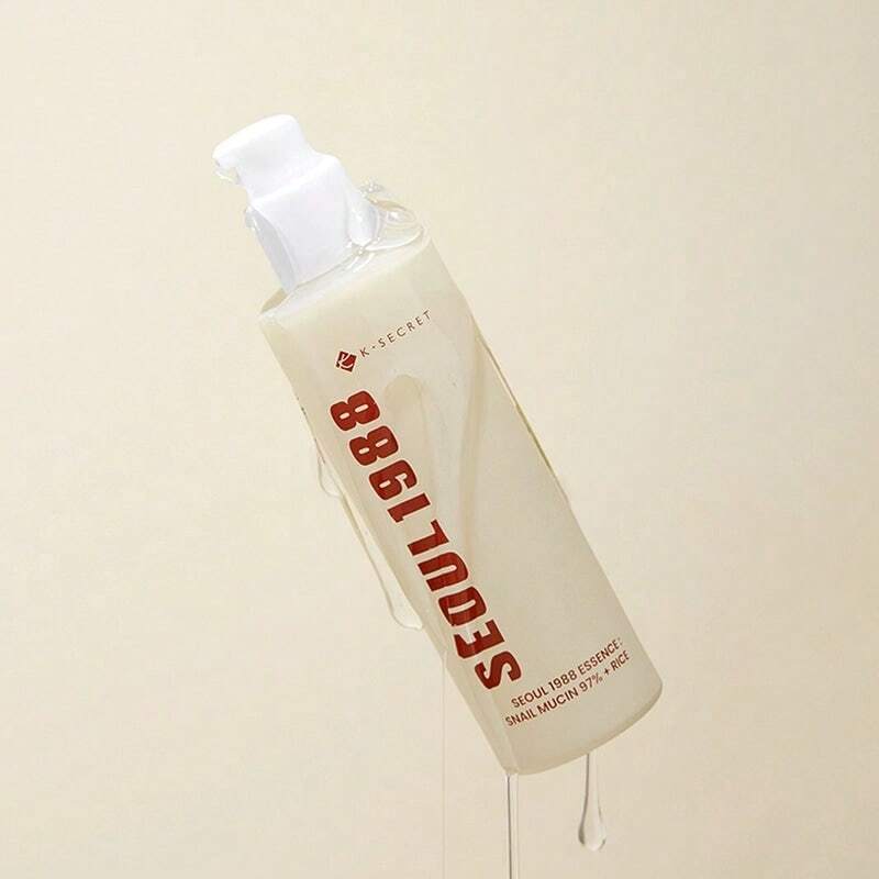 SEOUL1988 Essence: Snail Mucin 97% + Rice 100ML - Snail Mucin Serum 97% + Rice - Face Serum - View 1