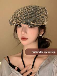 1 件纯色波西米亚休闲串珠宝石镂空防紫外线装饰编织巴拿马帽，时尚百搭，适合所有季节 - 巴拿馬草編帽 - 查看 13