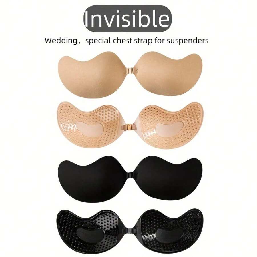1 Pcs Lifting Silicone Cover, Invisible Self-Adhesive Push Pie, Ladies Underwear And Underwear Accessories - Complexion - View 1