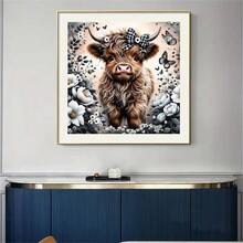 Nature-Inspired 5D Diamond Painting Kit, Blossom Lane & Landscape Full Drill Rhinestone Art For Home Decor