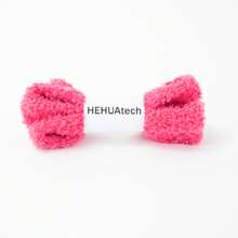 1 Paar bunte, flauschige 1,5 cm breite Plüsch Schnürsenkel für den Alltag