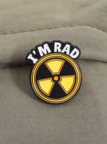 3 件 I'm RAD 骷髅胸针 创意趣味胸针 衣服背包配饰 珠宝礼物 送给朋友