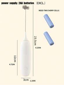 1/3/5/8pcs Coffee Stirrer, Milk Frother, Powerful Mixer, Electric Hand Milk Frother, Home Baking Coffee Mixer