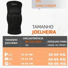 joelheira Master vôlei e manguito longo kit profissional