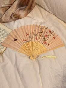 1 Peça Leque de Mão Dobrável, Leque de Mão para Casamento, Leque de Mão para Festa, Leque Decorativo, Estilo Elegante e Casual, Adequado para Férias, Festas, Atividades ao Ar Livre, Eventos Escolares, Adereços de Apresentação no Palco, Decorações DIY, Decorações de Parede, Acessórios de Vestuário de Carnaval