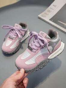 1 Pair Children's Casual Outdoor Sports Shoes, Lightweight & Comfortable, Soft Shock-Absorbing Non-Slip Soles, Kids Running Shoes Suitable For Daily Wear, Running, Hiking, Walking And Other Outdoor Activities, All Season