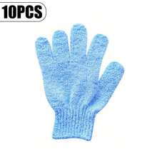 1/3/5/10pcs Bath Exfoliating Gloves, Reusable Shower Mitts For Scrubbing, Back Scrubber, Massage And Body Exfoliation, Body Cleansing Accessories,2/4/8/20/30/40pcs,For Bath, Face, Spa, Hand Wash, Deep Dead Skin Wash