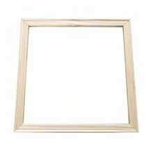 1 件帆布画框木制画框木制照片油画画布钻石画框墙面艺术画布 DIY 海报直销