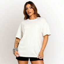 Max Plain Simple Knit Fabric Jacket - White - View 1