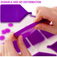 13pcs Diamond Painting Art Accessories, V-Shaped Corner Opening Diamond Art Trays Kits For Adults With Diamond Painting Pen And Wax Glue, Rhinestone Bead Tray For Diamond Painting Dotz Tools Storage - 1 - 查看 5