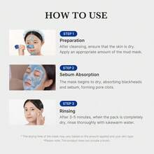 Medicube Zero Pore Blackhead Mud Mask 100gm - Anti-Blackhead Clay Mask - Blackhead Mud Mask - View 5