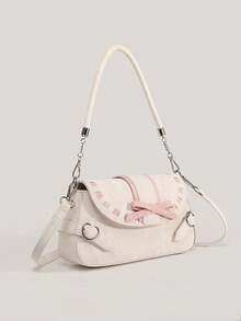 小众设计法棍单肩包，时尚百搭斜挎包，可爱卡通甜美通勤日常百搭小方包