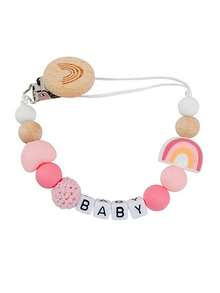 1 件个性化定制名称、字母、文字、硅胶、全新 DIY 名称山毛榉木、彩虹心形包饰、钥匙扣、吊坠、串珠花装饰、适用于背包、旅行包、行李箱、可爱配饰、小礼物、秋冬、闪光、耐用、可爱、有趣 - 多色2 - 查看 8