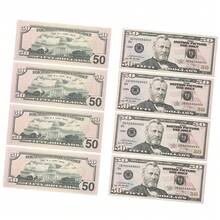 100 Props, Realistic, Simulated US Dollar Replica Money, For Entertainment Party Celebrations, Photo Booth Shooting, Birthday Wedding Decorations, Bar Atmosphere Enhancement Props, Halloween, Thanksgiving Holiday Gifts - 100個 - 查看 5