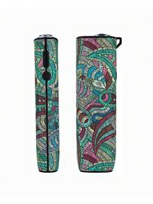 1 件蛇皮豹纹软保护壳适用于 IQOO One 智能手机，时尚替换保护套，防震