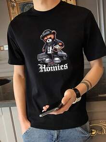 Men Undershirt Tops - Negro - Ver 1