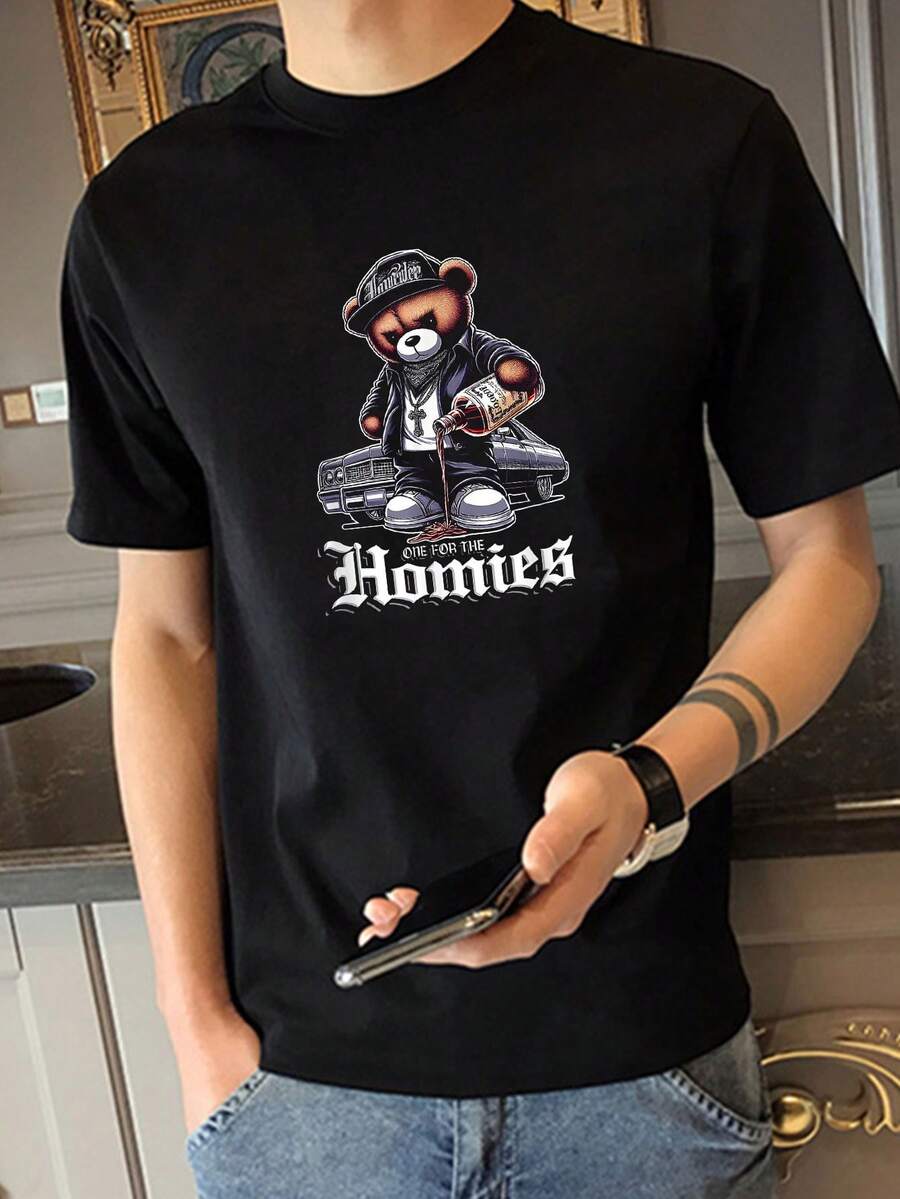 Men Undershirt Tops - Negro - Ver 1