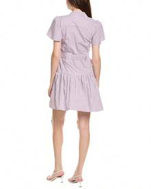 Derek Lam 10 Crosby Pei Mini Dress - Hồng - Xem 3