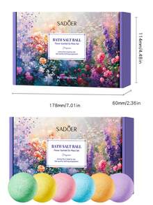 100g Rose Scented Bath Salts, Bath Bombs, Fragrant & Stress Relieving, Moisturizing For Body, Perfect Romantic Gift For Valentine's Day Or Christmas