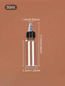 1件/2件/3件 10ml/20ml/30ml/50ml/60ml/100ml 精油可填充滴管瓶，挤压滴管瓶，透明尖头分配瓶 - 無色 - 查看 17
