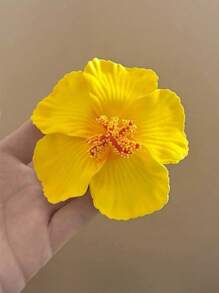 1/3 件芙蓉花夏威夷派对夏季派对 DIY 装饰人造花草裙舞头饰花 - 彩色 - 查看 17