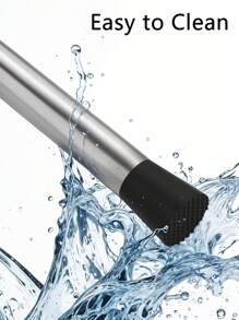 1 Peça Triturador de Frutas e Gelo, Picolé de Aço Inoxidável, Espremedor de Suco, Coqueteleira, Liquidificador, Mexedor de Coquetel, Misturador de Coquetel de Aço Inoxidável, Acessórios de Bartender, Esmagador de Limão Doméstico, Ferramenta de Bar de Cozinha, Produto de Coquetel Triturador de Gelo, Martelo de Gelo Multifuncional Resistente à Corrosão e à Ferrugem, Pode Esmagar Cubos de Gelo de Forma Eficaz