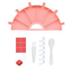 9pcs/15pcs Diamond Painting Multi-Function Tools Set: Diamond Painting Pen, Diamond Storage Tray, Diamond Embroidery Sieve, Diamond Painting Disc, Nail Art Dotting Tools - Purple - View 17