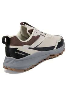 baasploa Scarpe da esterno da uomo, antiscivolo e resistenti all'usura, scarpe da trekking da uomo per attività all'aperto, scarpe da trekking sportive da uomo