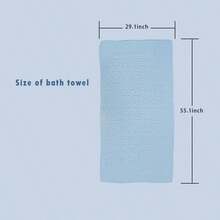 Khăn tắm sợi nhỏ hình Sanrio Cinnamoroll MINISO - Làm từ chất liệu sợi nhỏ mềm mại, thân thiện với da, thấm hút nước tuyệt vời. In họa tiết nhân vật Sanrio dễ thương và chi tiết tinh tế. (1 chiếc) - Màu xanh lam - Xem 7